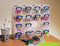 Really Useful Box - Muurkubus - met 16 opbergdozen van 0,3 liter - transparant - 37x30x12 cm