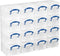 Really Useful Box muurkubus met 16 x 0 | 14 liter | transparant