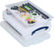 Really Useful Box | office divider met 8 vakjes voor 4 liter of 9 liter | transparant
