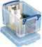 Really Useful Box opbergdoos 1 | 6 liter | transparant