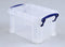 Really Useful Box opbergdoos 1 | 6 liter | transparant