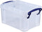 Really Useful Box opbergdoos 1 | 6 liter | transparant