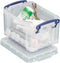 Really Useful Box opbergdoos 1 | 6 liter | transparant