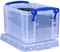 Really Useful Box opbergdoos 1 | 6 liter | transparant