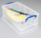 Really Useful Box opbergdoos 12 liter | transparant