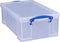 Really Useful Box opbergdoos 12 liter | transparant