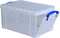 Really Useful Box opbergdoos 14 liter met opening aan de voorkant | transparant