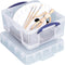 Really Useful Box opbergdoos 18 liter XL transparant