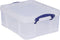 Really Useful Box opbergdoos 21 liter | transparant