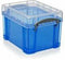 Really Useful Box opbergdoos 3 liter | transparant blauw