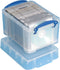 Really Useful Box opbergdoos 3 liter | transparant