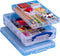 Really Useful Box opbergdoos 4 liter met 2 dividers | transparant