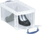 Really Useful Box opbergdoos 8 liter met opening aan de voorkant | transparant