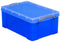 Really Useful Box opbergdoos 9 liter | transparant blauw