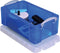 Really Useful Box opbergdoos 9 liter | transparant blauw