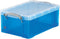 Really Useful Box opbergdoos 9 liter | transparant blauw