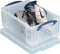 Really Useful Box opbergdoos 9 liter | transparant