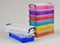 Really Useful Box pennenbakje 055 liter transparant blauw