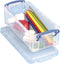 Really Useful Box pennenbakje 09 liter transparant