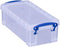 Really Useful Box pennenbakje 09 liter transparant