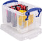 Really Useful Box visitekaarthouder 033 liter transparant