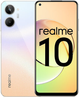 Realme 10, 8GB ram, 256GB opslag Multi-color, Wit