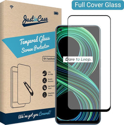 Realme 8 5G Screenprotector - Full Cover - Just in Case
