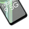 Realme 9 5G screenprotector - Full Cover - Gehard glas - Zwart - Just in Case
