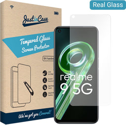 Realme 9 5G screenprotector - Gehard glas - Transparant - Just in Case