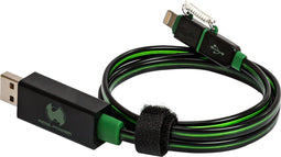 RealPower - LED Floating Kabel 2in1 - Groen