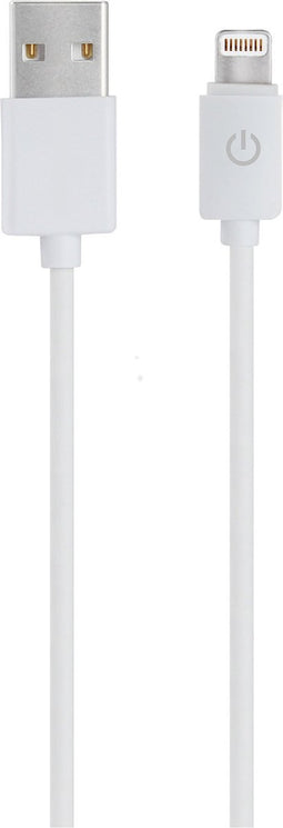 RealPower MFI-gecertificeerde iPhone-oplaadkabel, 1 m, iPhone-oplaadkabel, compatibel met iPhone 13, 12, SE 2020, 11 Pro, XS, Max XR, X 8 Plus, 7 Plus, 6 Plus, 5s SE, iPad Pro Air Mini, wit