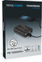 RealPower PB-10000 PD+ Black 10.000 mAh Powerbank met USB-C Power Delivery voor snelladen met display, zwart