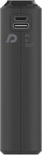 RealPower PB-10000 PD+ Black 10.000 mAh Powerbank met USB-C Power Delivery voor snelladen met display, zwart
