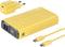 RealPower PB-20000 PD+ Powerpack - compacte 20.000 mAh powerbank - 1 x USB-C PD fast charge 2 x USB-A - nano USB-C PD 20W wandlader - USB-C naar USB-C kabel - Geel