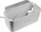 RealPower Powerbox 522 - Stekkerdoos in opbergbox - 2 x USB, 2 x USB-C, 5-Poorts stekkerdoos - wit