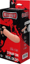Realstuff strap on real dildo 21 cm lang - doorsnede 6 cm