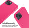 imoshion Hoesje Geschikt voor iPhone 13 Hoesje Met Koord - imoshion Siliconen hoesje met koord - Roze