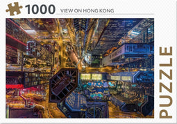 Rebo legpuzzel - 1000 st - Hong Kong - Premium Quality