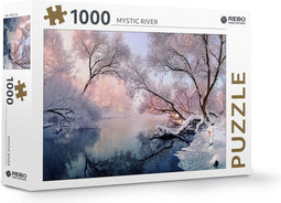 Rebo legpuzzel 1000 stukjes - Mystic river
