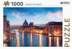 Rebo legpuzzel 1000 stukjes - Venice by Night
