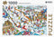 Rebo legpuzzel 1000 stukjes - Winter Sports