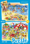 Rebo Productions Beach & Circus Legpuzzel Junior 24/48 Stukjes