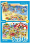 Rebo Productions Beach & Circus Legpuzzel Junior 24/48 Stukjes