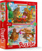 Rebo Productions Christmas Bears Legpuzzel Junior 24/24 Stukjes