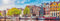 Rebo Productions Legpuzzel Canal Houses Panorama 1000 Stukjes