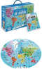 Rebo Productions Puzzel De Aarde Junior 70 X 48 Cm Ovaal 200 Stuks