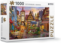 Rebo puzzel 1000 st. Rothenburg