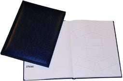 Receptiealbum gestikt 205x260mm blauw
