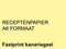 Receptpapier Fastprint A6 80gr kanariegeel 2000vel