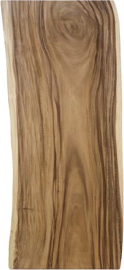 Rechthoekig tafelblad - 300x80-100x10 - Naturel - Munggur